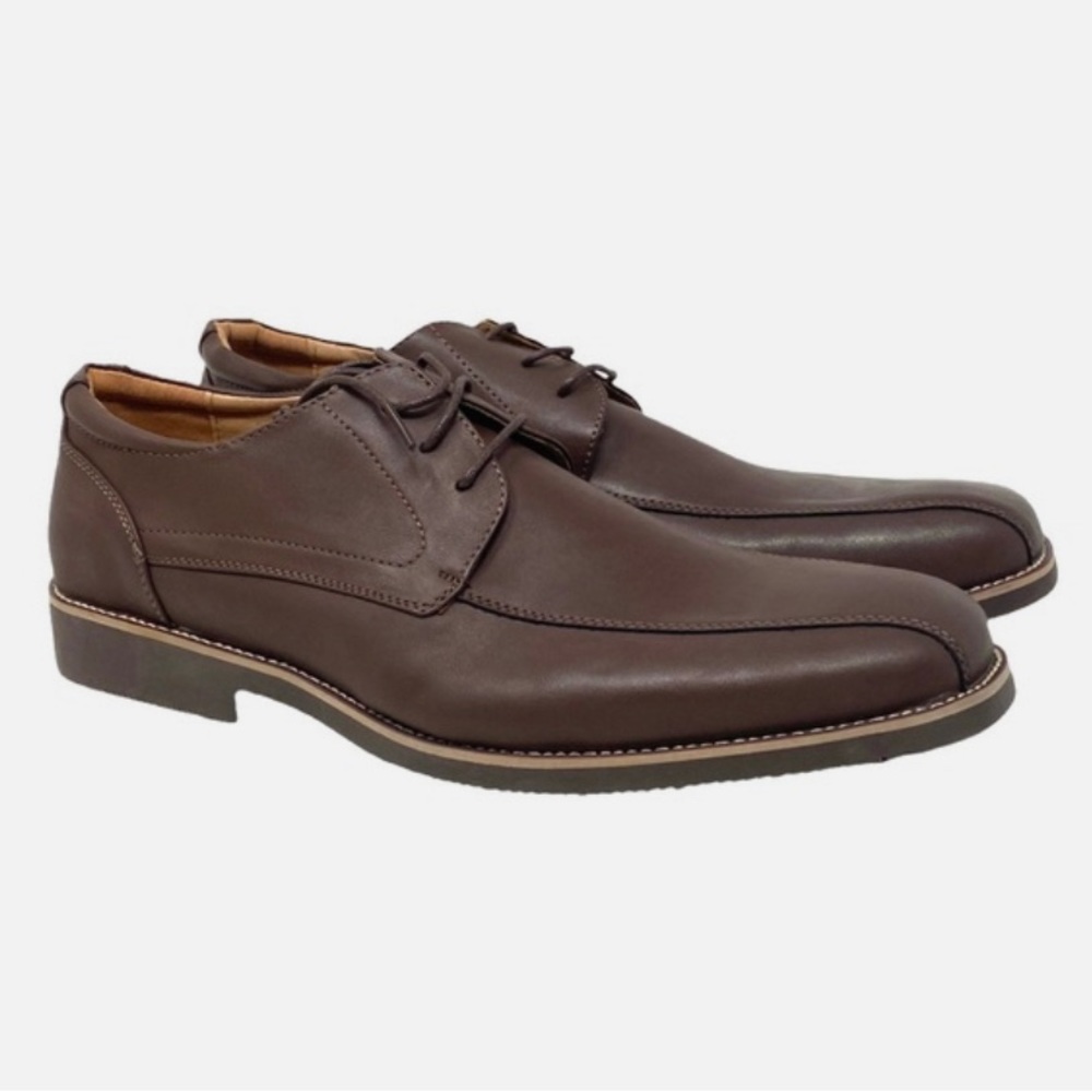 GM Golaiman Men’s Lace Up Square Toe Oxford Dress Shoes